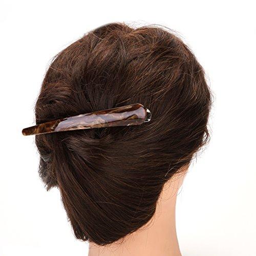 LONEEDY 2PCS:Duck Teeth Bows Hair Clips Classic Hair Grip Crocodile Accessories Hairpins Chic Styling Claw