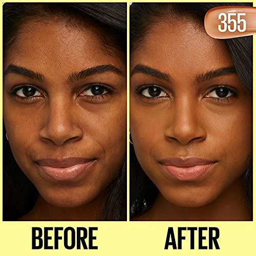 Maybelline New York Maybelline Fit Me Tinted Moisturizer, Natural Coverage, Face Makeup, 355, 1 Count