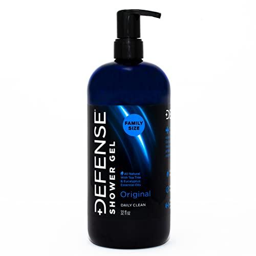 Defense Soap Defense Soap 4 Oz Bar (Pack of 2), Body Wash 32 oz, Body Wipes 40 Count (Pack of 2) - Tea Tree Oil, Eucalyptus Oil, Rosemary and Aloe Vera