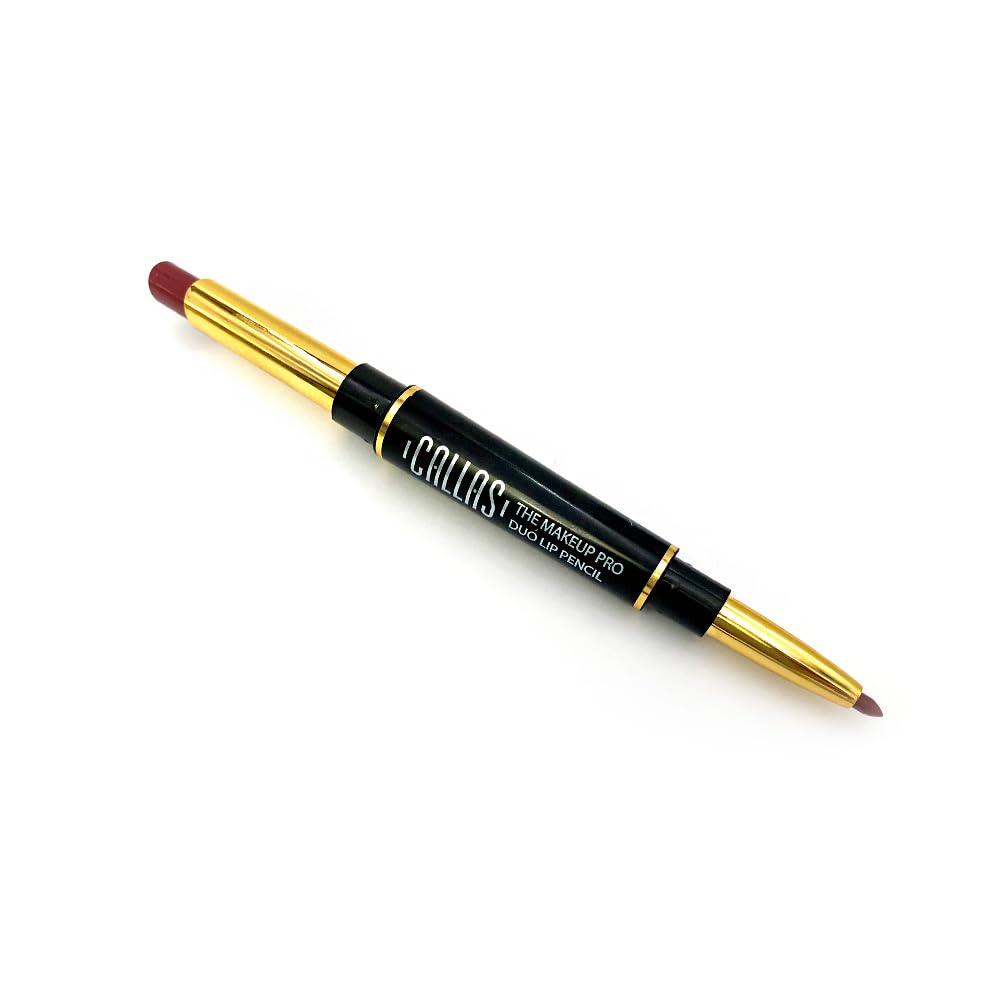 Callas Callas The Makeup Pro Duo Lip Pencil - (Vivid Pink, 2 in 1 Lip Liner & Lipstick Pencil)