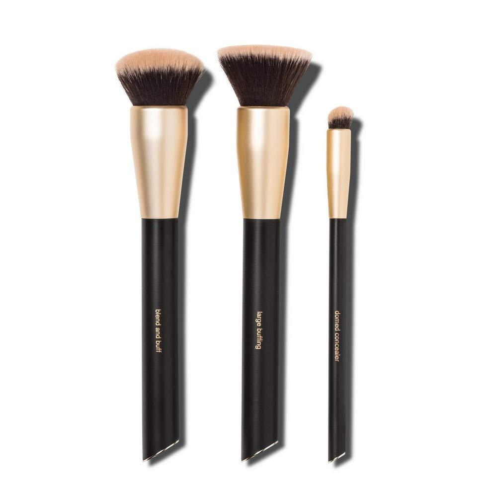 Sonia Kashuk Sonia Kashuk Flawless Foundation Professional Brush Set Black - 3pc
