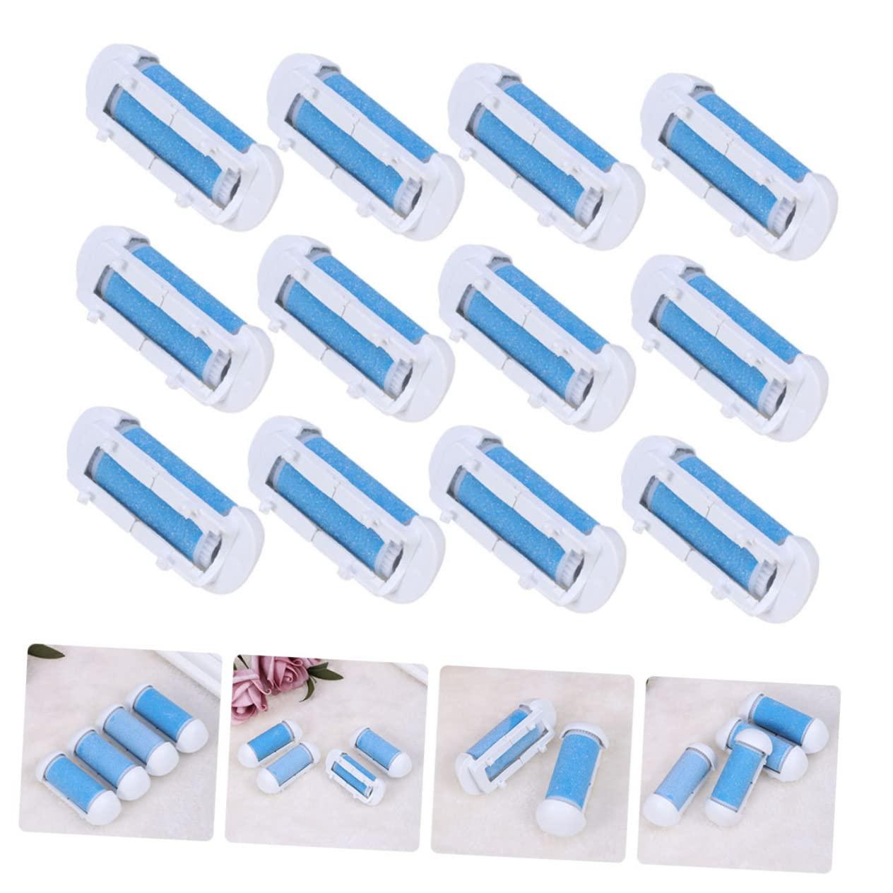 Beatifufu Beatifufu Roller Heads for Remover 12pcs Replacement Heads for Pedicure Tools Electronic Foot Files for Pedicures