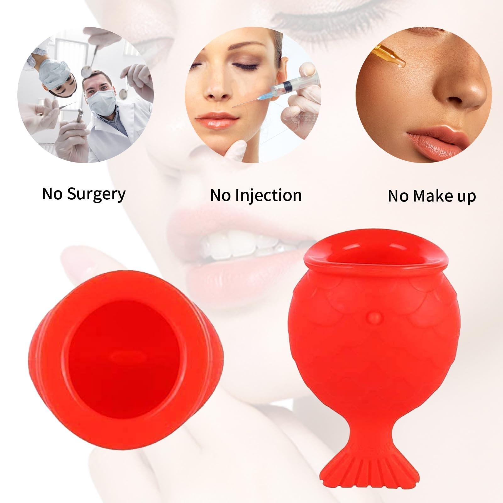 XPAPOV Lip Plumper Device Lip Filler Beauty Pump,Soft Material Pout Lips Enhancer Plumper Tool, Natural Pout Mouth Tool