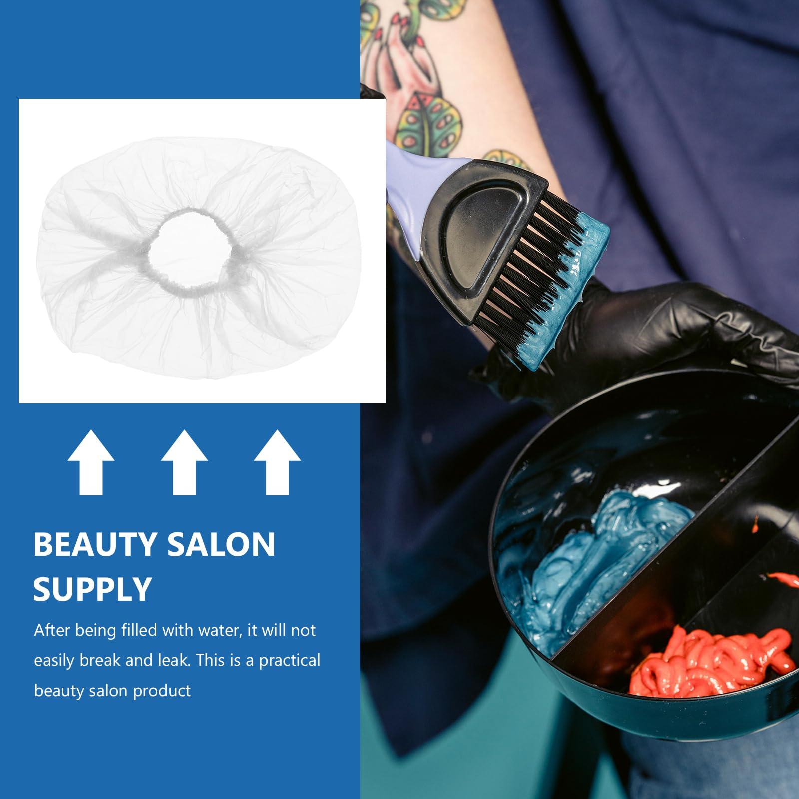 Baluue Baluue Disposable Plastic Liners, 300pcs Foot Tub Bags, Foot Tub Liners, Pedicure Liner, Bath Basin Bag, Facial Beauty Liners for Spa Skin Care Facial Cosmetic White