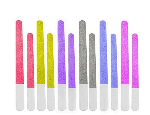 YNR Nail File Diamond Deb Nail File Foot Dresser Stainless Steel Double Sided Diamond Dust Coating Podiatry Foot Care Instruments Professional Quality Product Chiropody File (Red 6\")