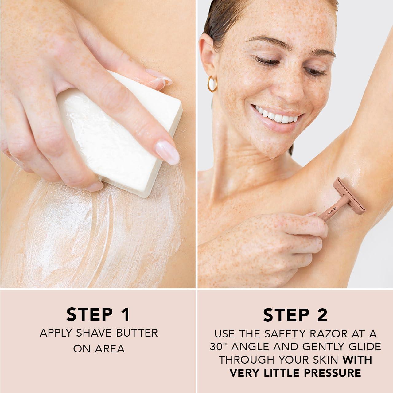 Kitsch Kitsch Double Edge Safety Razor & Shower Head Filter