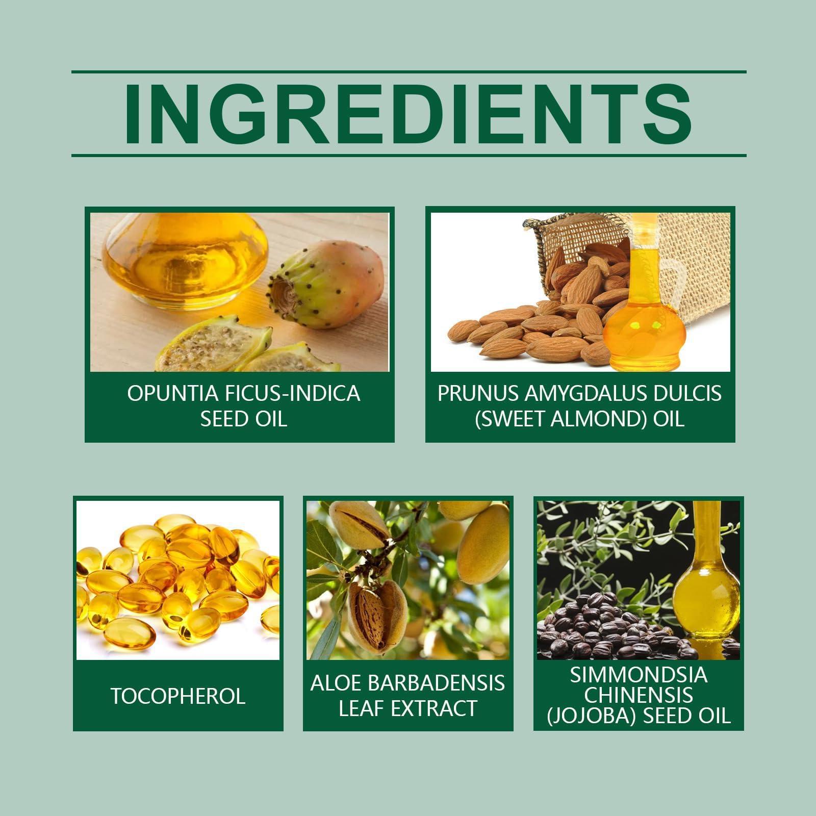 Generic Prickly Pear Seed Oil, 100% Pure Organic Prickly Pear Oil, for Face, Skin, Hair & Nails, Dry Skin & Body Moisturizer (1)