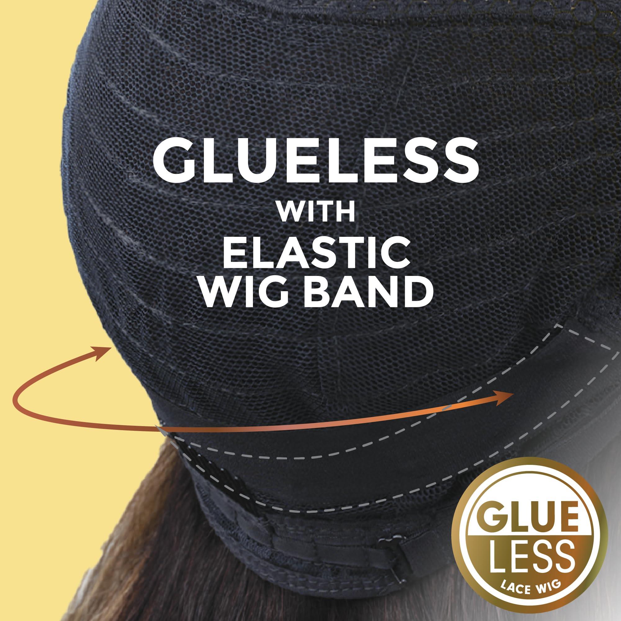 Sensationnel Sensationnel Butta lace precut wigs - unit 1 glueless extra wide 5 inch deep parting synthetic pre tweezed smaller knot hairline (SH/HONEY)