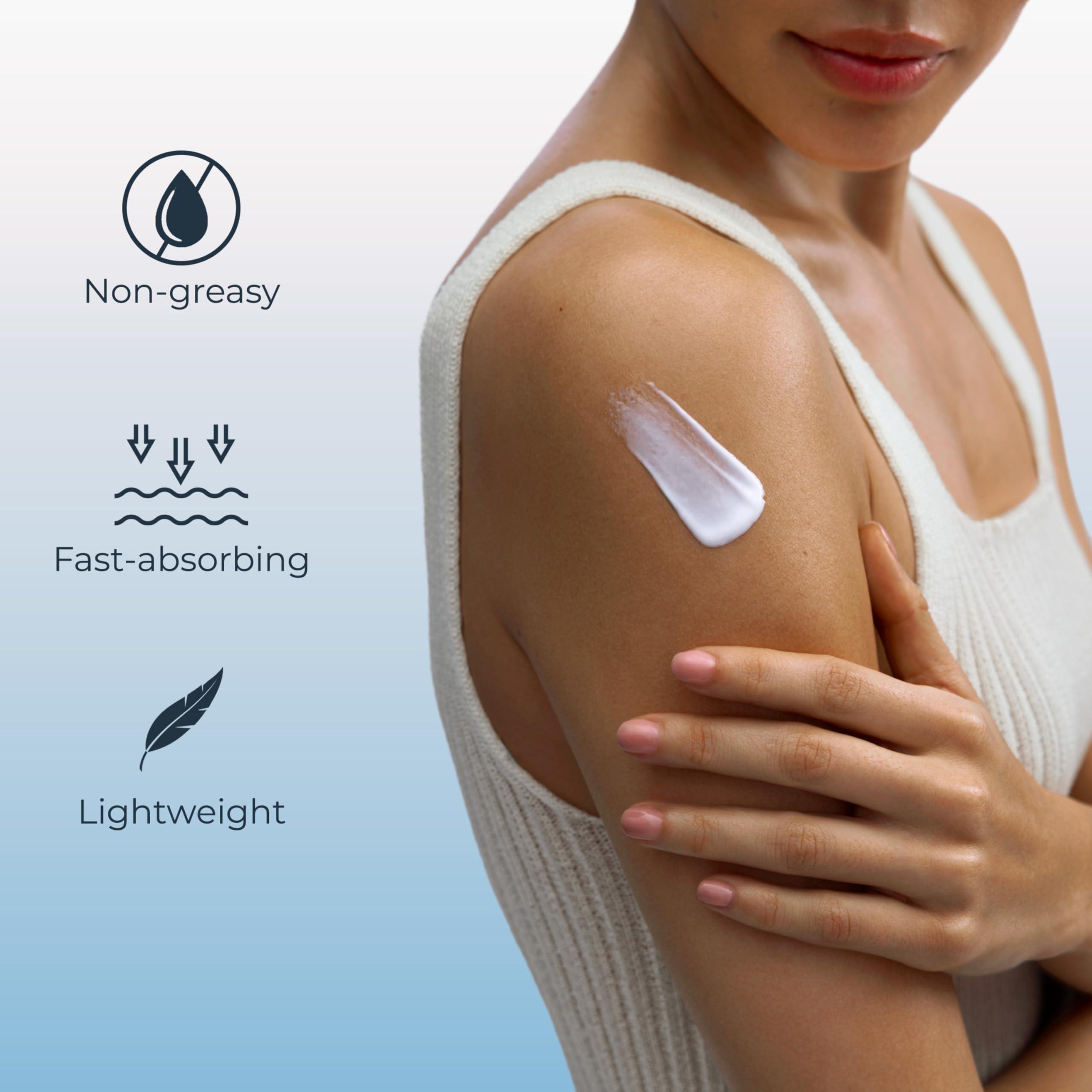 Eucerin Eucerin Advanced Repair Body Lotion for Very Dry Skin, Unscented Lotion Formulated with Ceramides, 16.9 Fl Oz Bottle