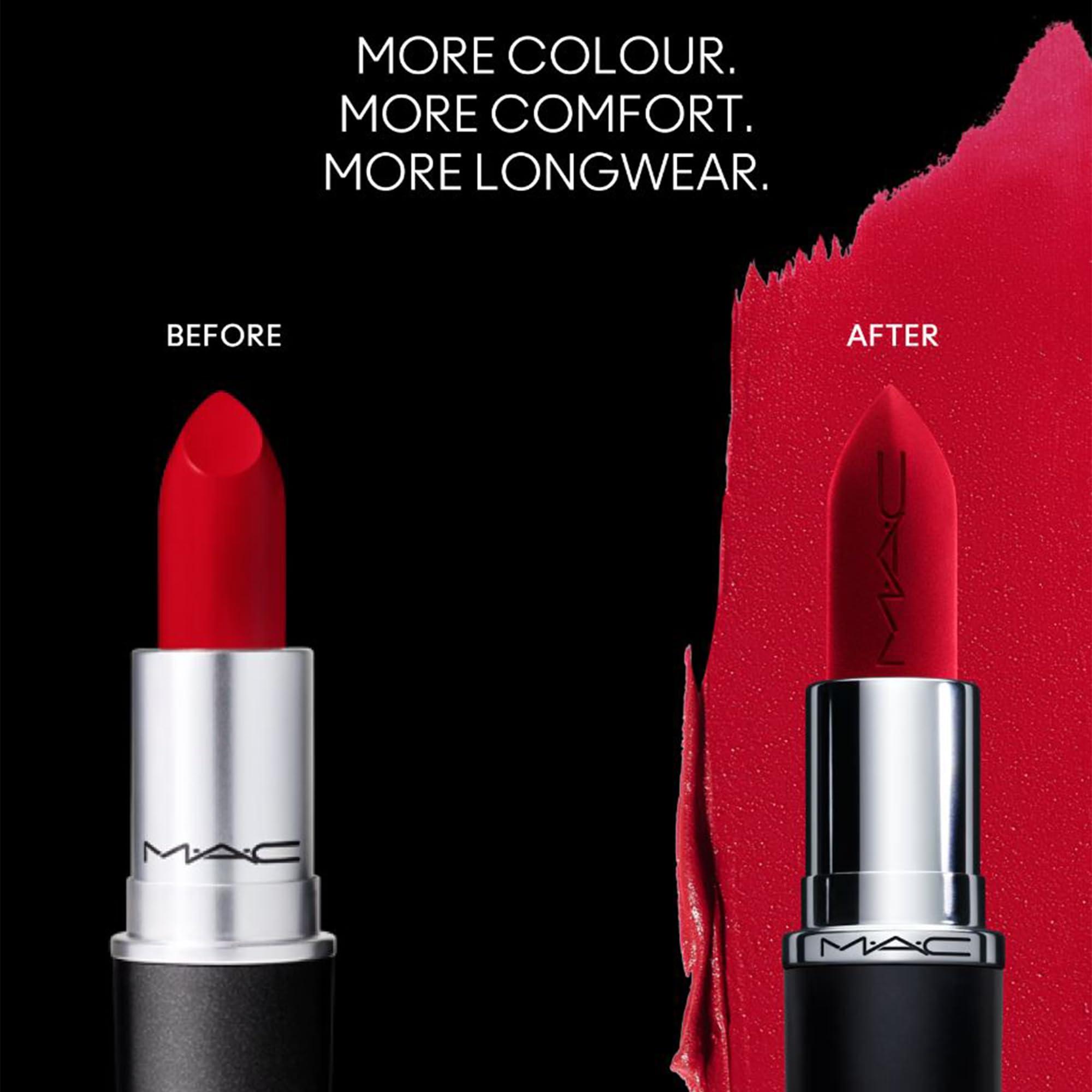 MAC MAC Macximal Silky Matte - Ruby Woo for Women - 0.11 oz Lipstick