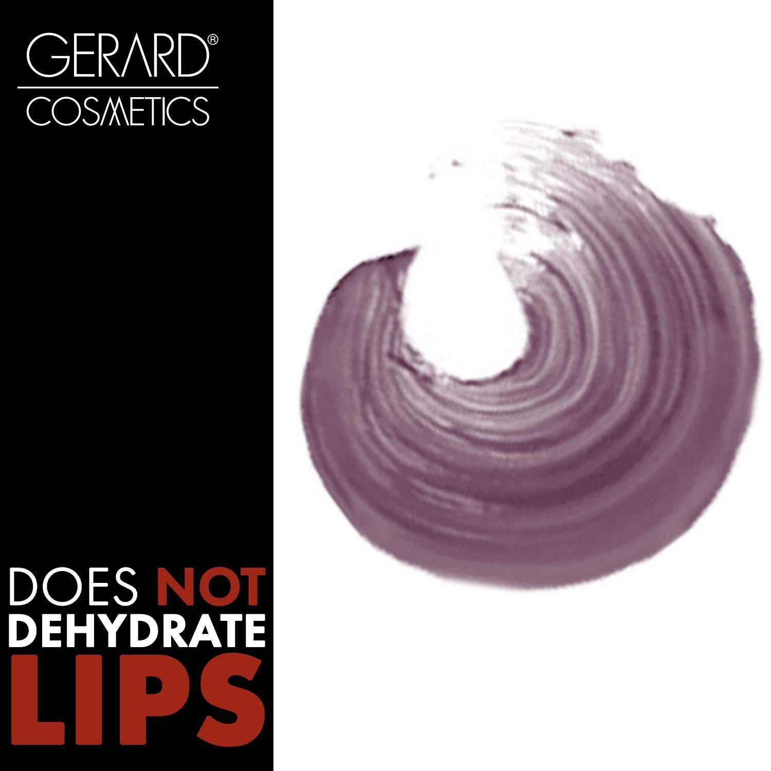 Gerard Cosmetics Gerard Cosmetics HydraMatte Liquid Lipstick Gravity, Grey Lipstick with Matte Finish, Long Lasting and Non Drying, Super Pigmented Fully Opaque Lip Color