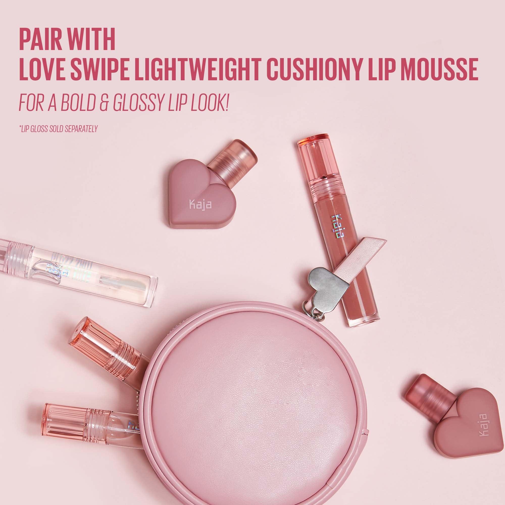 Kaja Kaja Lip Balm - Gloss Shot 01 Crystal Clear | High Shine, Non-Sticky, with Jojoba Oil, Sheer, Hydrating, Juicy, Plumper Looking, Non-irritating, Shea Butter, Nourishing Treatment, 0.14 FL Oz