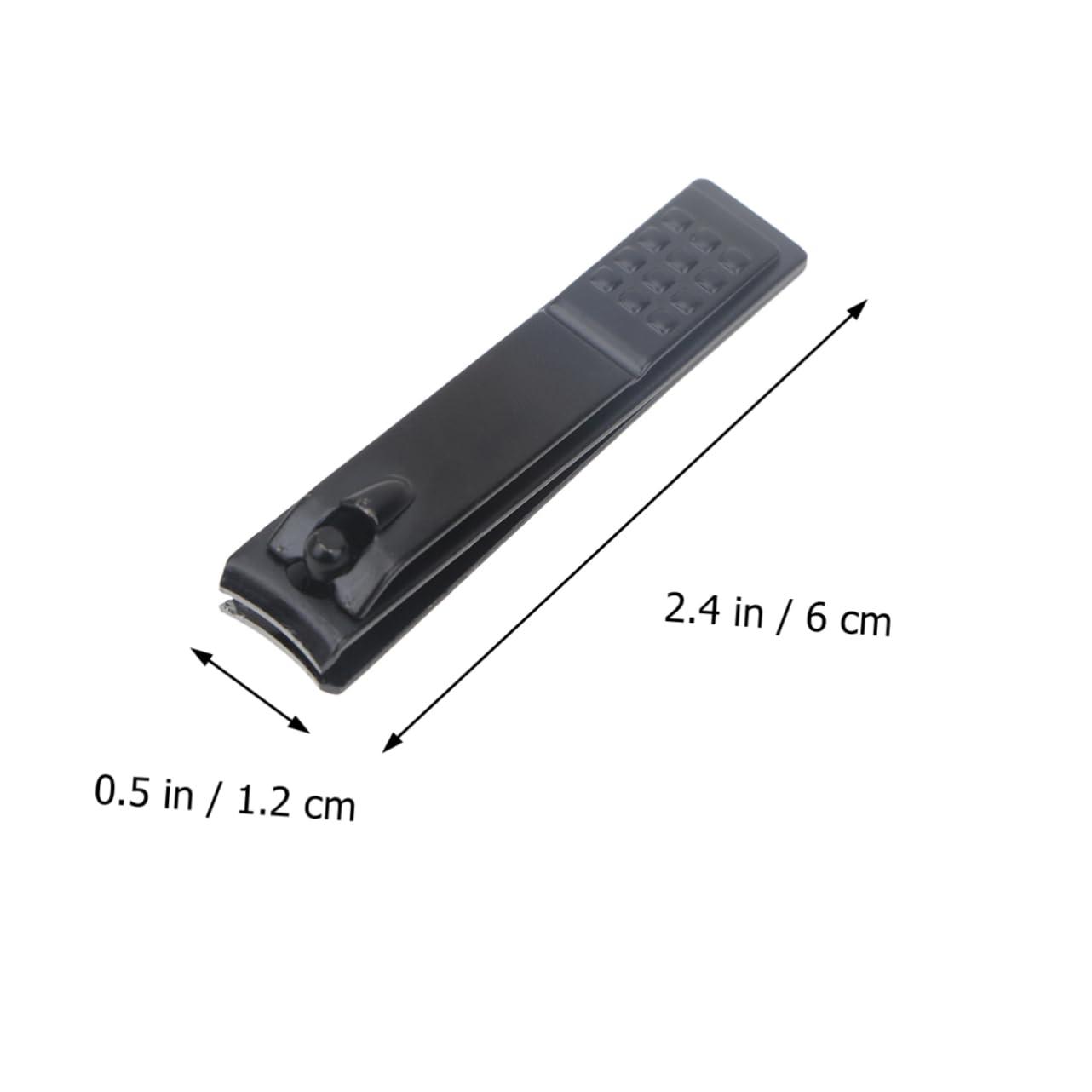 BELLIFFY BELLIFFY 12pcs Nail Nipper Skin Tag Remover Ingrown Nail Stick Trimmers Cuticle Remover Heavy Duty Nail Clipper Toenails Bulk Nail Clippers Cuticle Nipper Cuticle Pusher Electric Men Black