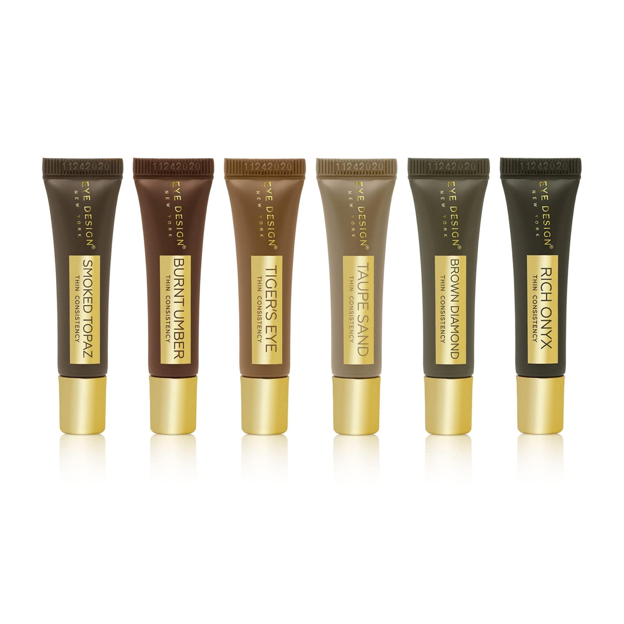 Eye Design New York Eye Design Microblading Pigment TIGERS EYE 6ml - Used For all Permanent Makeup Procedures, Professional Cosmetic Pigment, Brown Ink For Tattoo, Eyebrow Tattooing Pigment, Powder Ombre