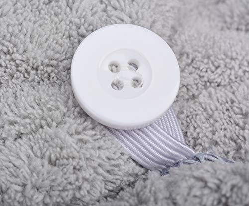 HOPESHINE HOPESHINE Microfiber Hair Drying Towel Turban Twist for Long Hair Magic Instant Dry Hair Towel Wrap Fast Drying Absorbent Cap Great Gift for Women and Girls 2-Pack Dark Grey + Light Grey