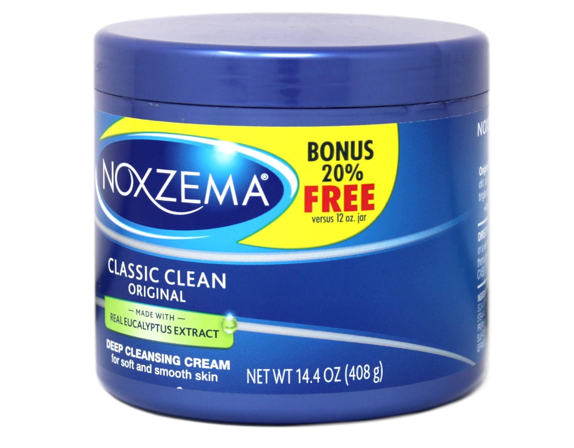 Noxzema NOXZEMA Deep Cleansing Cream, 12 Ounce (Pack of 2)