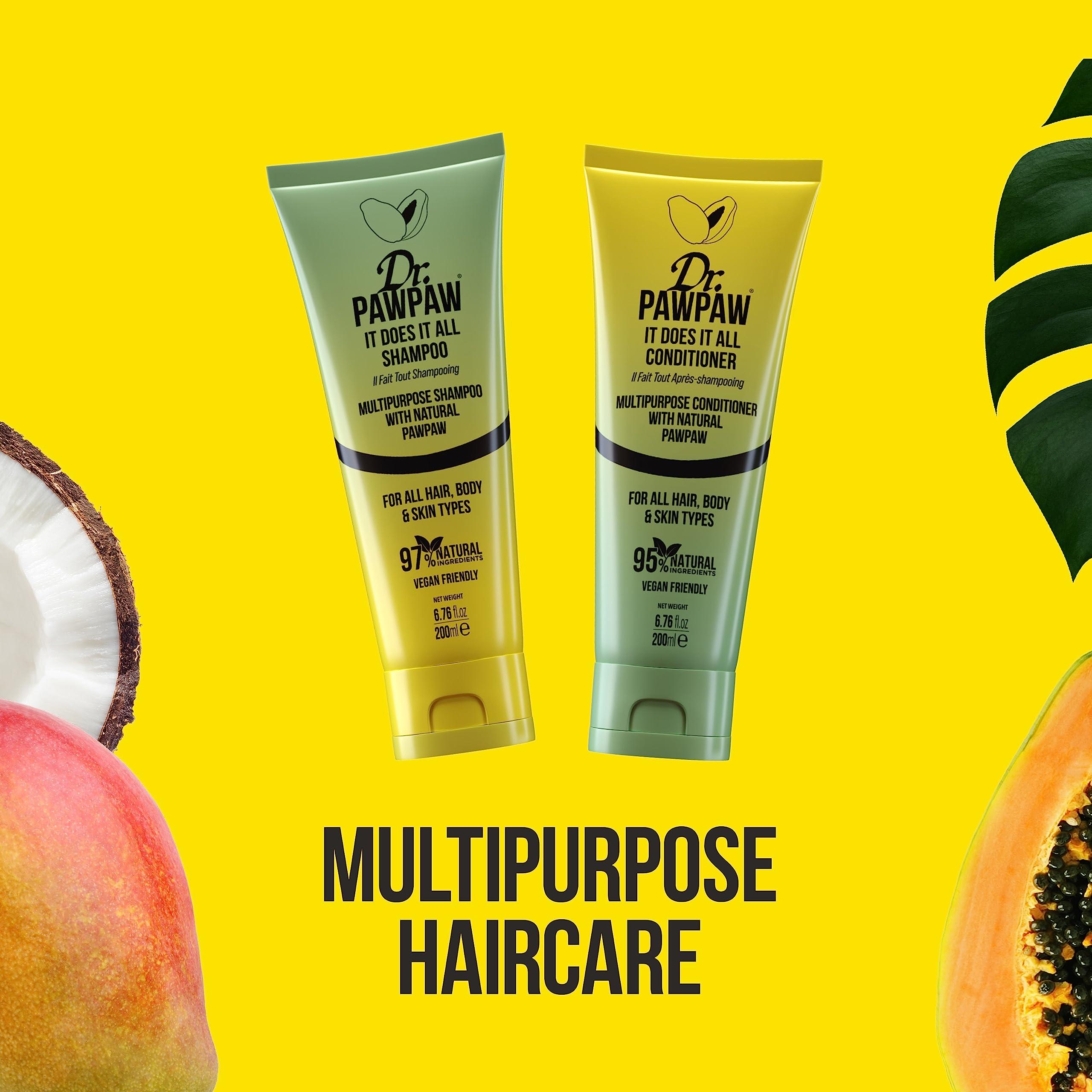 Dr.PAWPAW ORIGINAL BALM Dr PAWPAW It Does It All Conditioner: SLS, Sulphate and Paraben Free, for All Hair Textures - (200 ml)