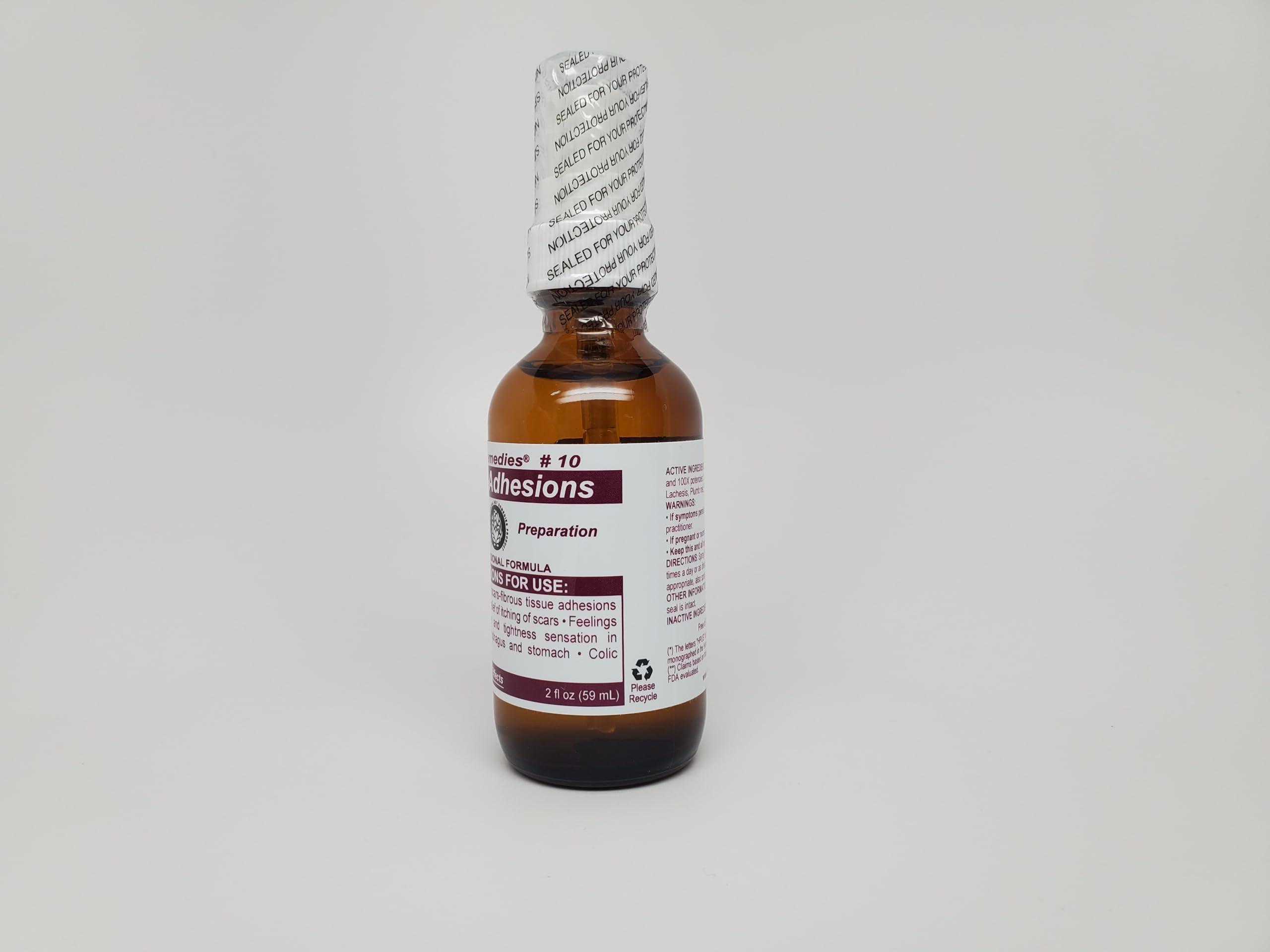 NET Remedies NET Remedies #10 Scars- Adhesions-Spasm Pressure and Tightness 60ml