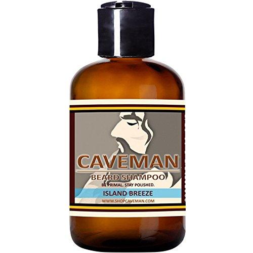 Caveman Grooming Co Caveman Beard Wash and Shampoo - Island Breeze - No. 1 Men's Beard Wash (8oz)