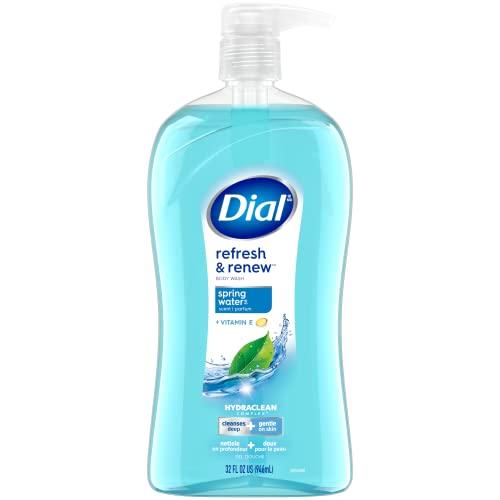 Dial Dial Body Wash, Refresh & Renew Spring Water, 32 fl oz