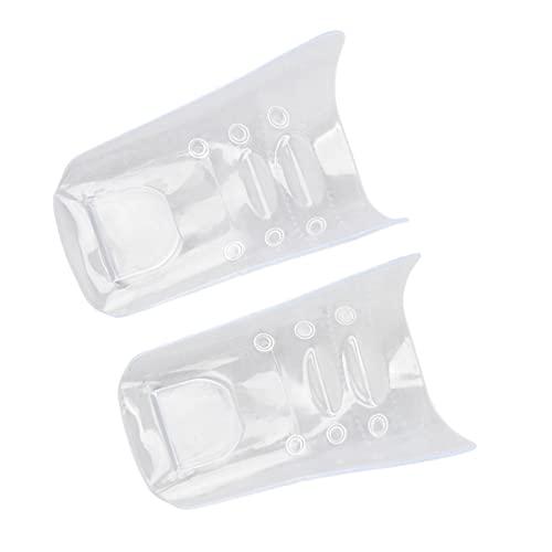 Pongnas Barber Shoe Cover 1 Pair Salon Hairdressing Shoes Cover Transparent Hair Stylist Haircut Shoes Cover Shoes Protector