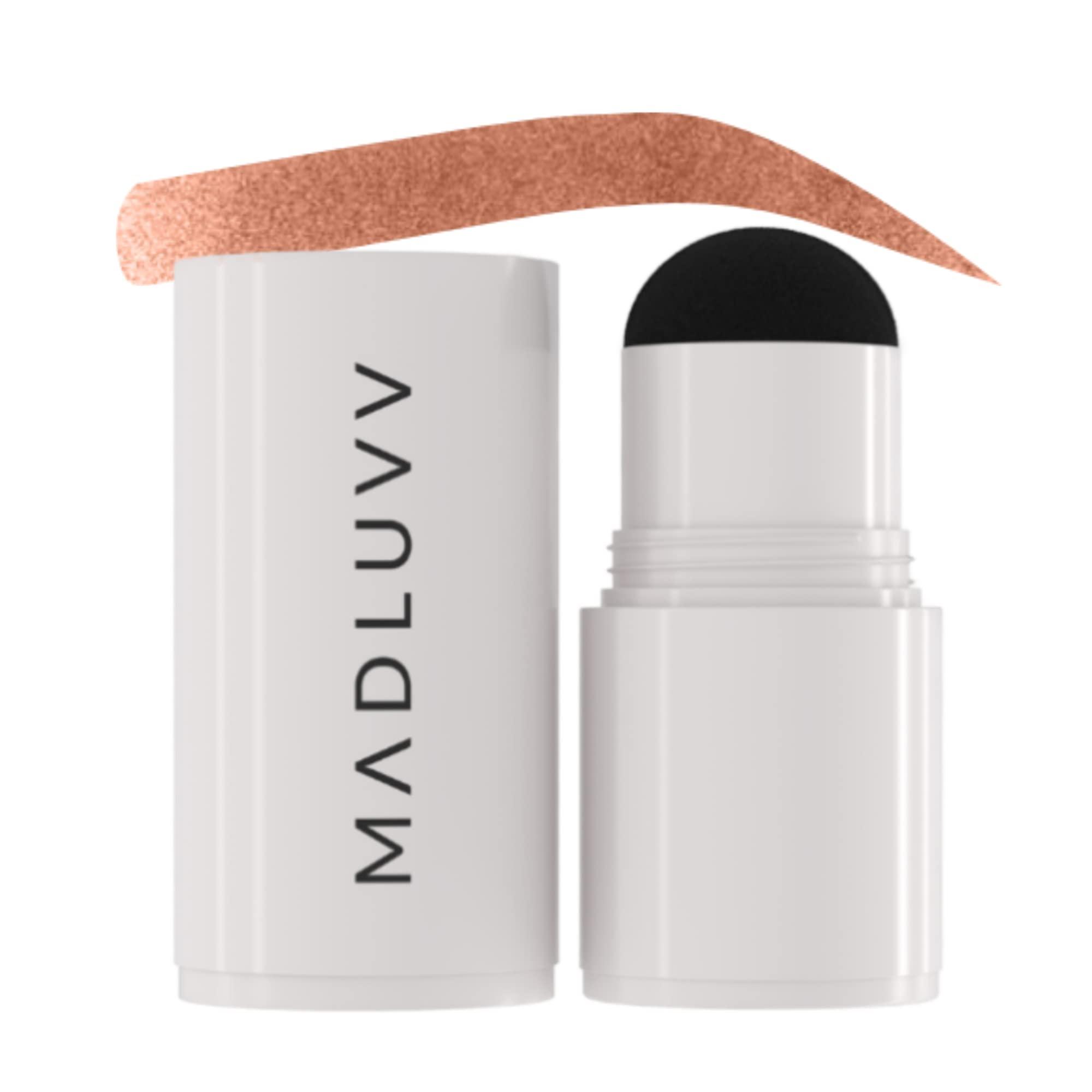 MADLUVV MADLUVV Brow Stamp Refill* - Color Stamp for Brows & Root Touch Up for Women & Men, Instantly Conceal Hair Loss, Grey Hair, Thinning Hair with Stain-Proof/Smudge-Proof Powder Formula (True Red)