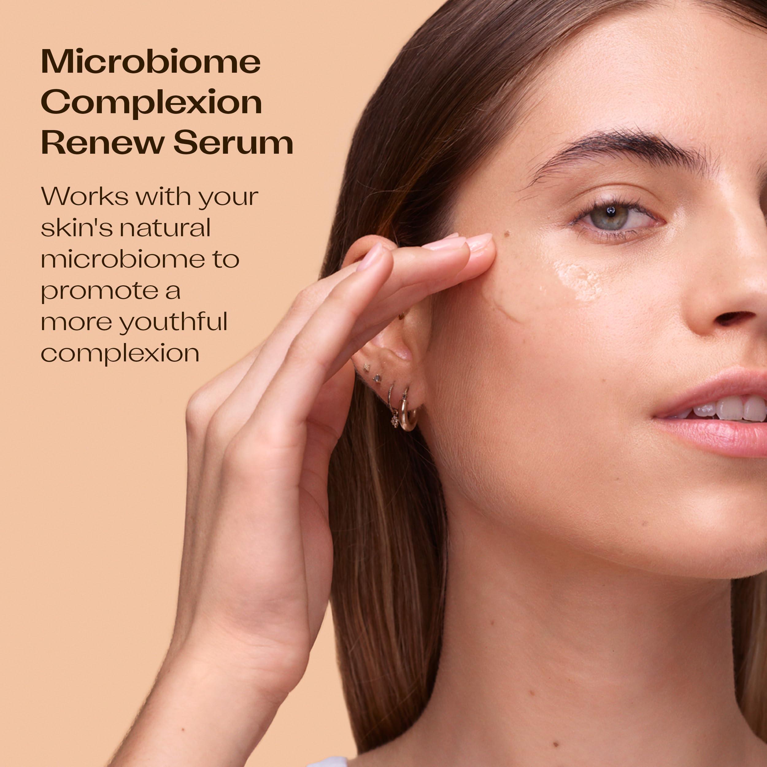 Trilogy Trilogy Microbiome Complexion Renew Serum, Postbiotic Technology, 1.0 fl oz