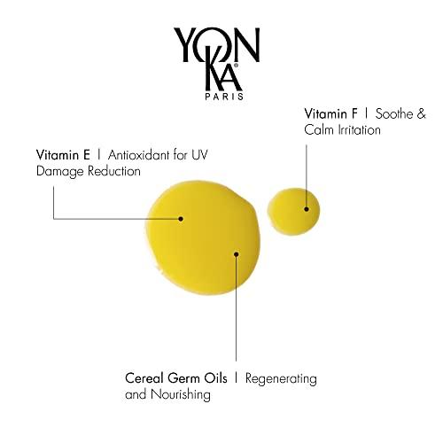 Yonka Yon-Ka Booster Nutri Plus (15ml) Energizing Anti-Aging Concentrate, Treat Fine Lines and Wrinkles with Vitamin E, Renew Sun Damaged Skin, Paraben-Free