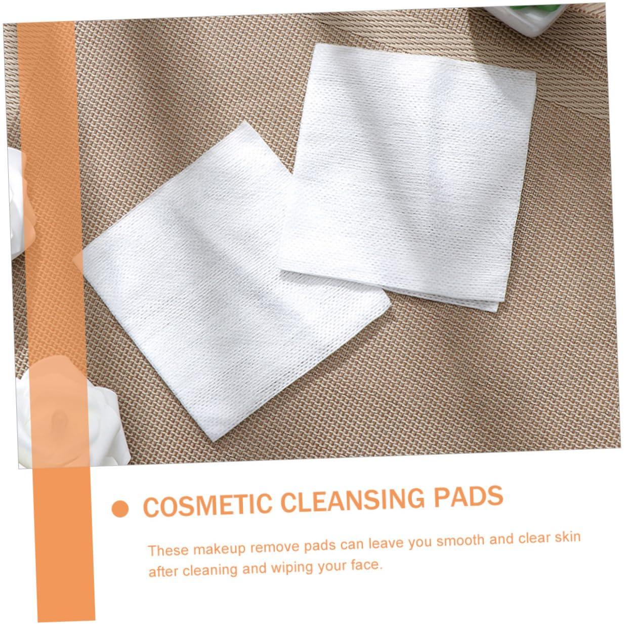 FUNOMOCYA FUNOMOCYA 400pcs Cosmetic Nonwoven Sheets Gauze Sponges Non Woven Absorbent Care Pads Gauze Wipes Facial Cleansing Pads Makeup Brishes Cotton Pad 4X White Non-Woven Fabric Bulk