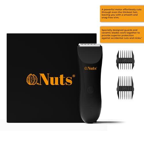 My Nuts My Nuts Grooming Kit with Ball Trimmer, Skin-Safe Ball Trimmer Men, Precision Ball Shavers for Men with Travel Case, Waterproof, Powerful & Portable