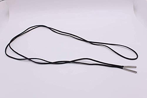 Aimimier Aimimier Bohemia Black Suede Choker Necklace with Bar Pendant Extra Long Necklace Leather Wrap Cord Bowknot Jewelry for Girls (Silver)