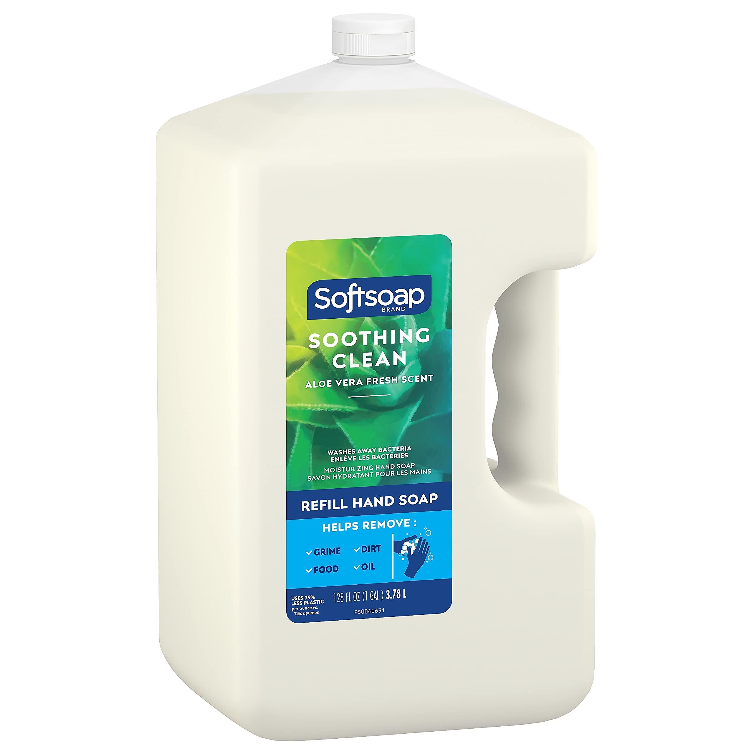 Softsoap Softsoap Soothing Clean Liquid Hand Soap Refill, Aloe Vera Scent, 1 Gallon (201900) (792739)
