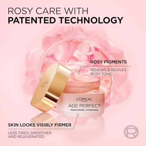 L'Oréal Paris L\'Oreal Paris Age Perfect Rosy Tone Anti-Aging Face Moisturizer, Renew & Revive Healthy Tone, 1.7 oz