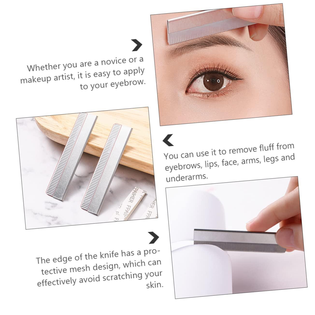 BIUDECO BIUDECO Eyebrow Shaver Eyebrow Trimmer Kit 100 Single Blades for Gentle and Accurate Brow Maintenance