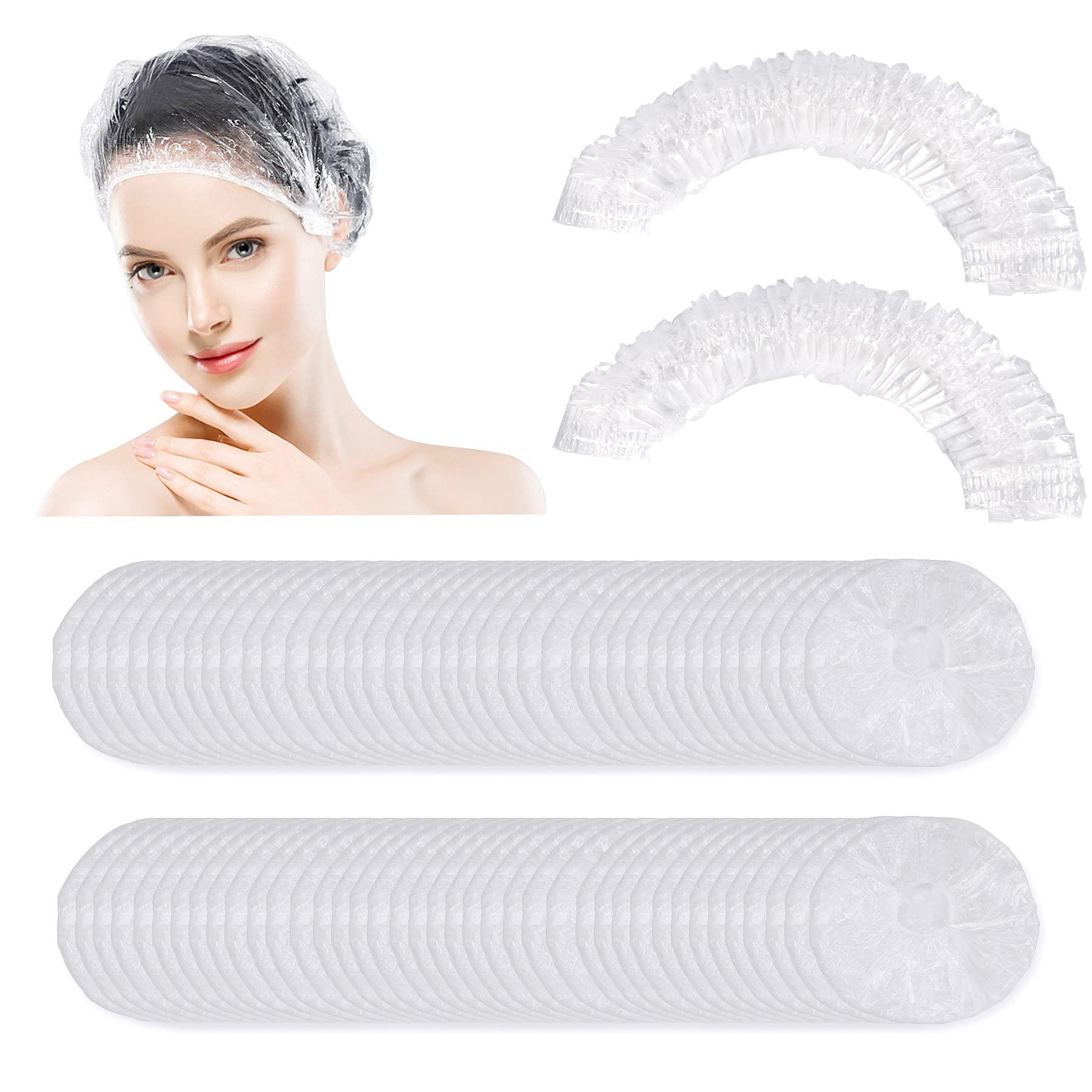 Ceizioes 150 PCS Upgrade Disposable Shower Caps. Ceizioes Waterproof Hair Bath Caps. Thickening Shower Cap for Women Kids Girls. Hotel and Hair Salon. Travel Spa. Home Use Beauty Salon