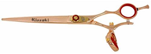 Kissaki Kissaki Hair Scissors Gokatana 7.0 inches Double Swivel Rose Gold R Titanium Hair Cutting Shears