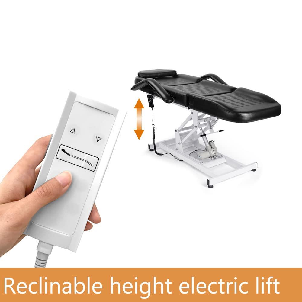 Beauty Style Beauty Style Electric Beauty Bed Spa Facial Massage Table Multi-Function Height Adjustable Reclining Chair for All Purpose