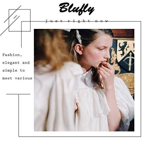 Blufly Blufly Pearl Hair Clips Headwear Gold Bobby Pin Handmade Hair Slides Barrette Boho Styling Tools Jewelry for Women and Girls