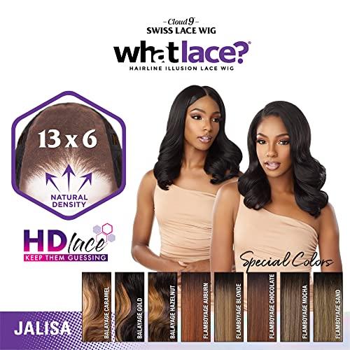 Sensationnel Sensationnel WHAT LACE 13x6 Wigs - Cloud 9 Synthetic Hair Hand Tied Natural Preplucked Hairline Illusion Lace Frontal Lacewig -Whatlace JALISA (2)