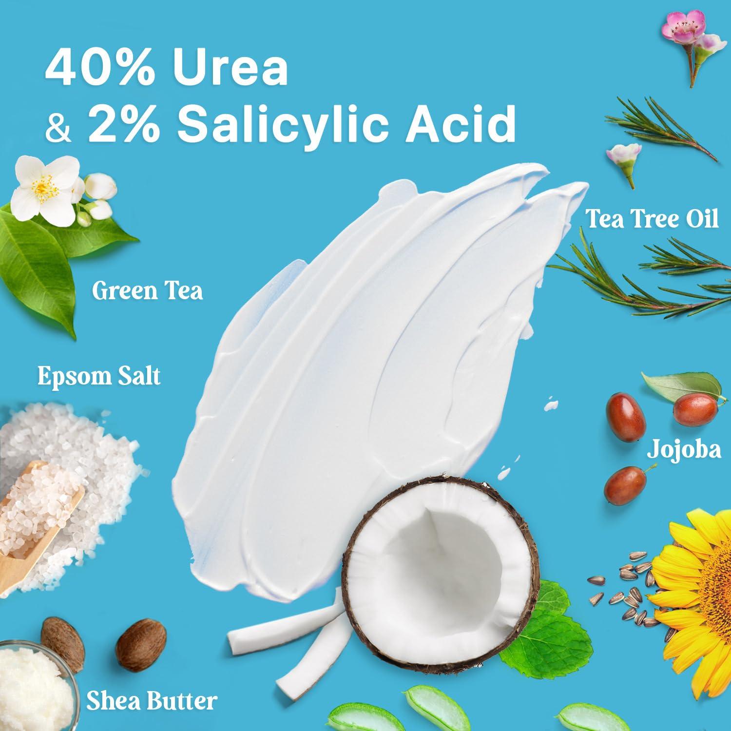 Ebanel Ebanel Bundle of 40% Urea Cream 4.6 Oz, and 2.5% Retinol Moisturizer