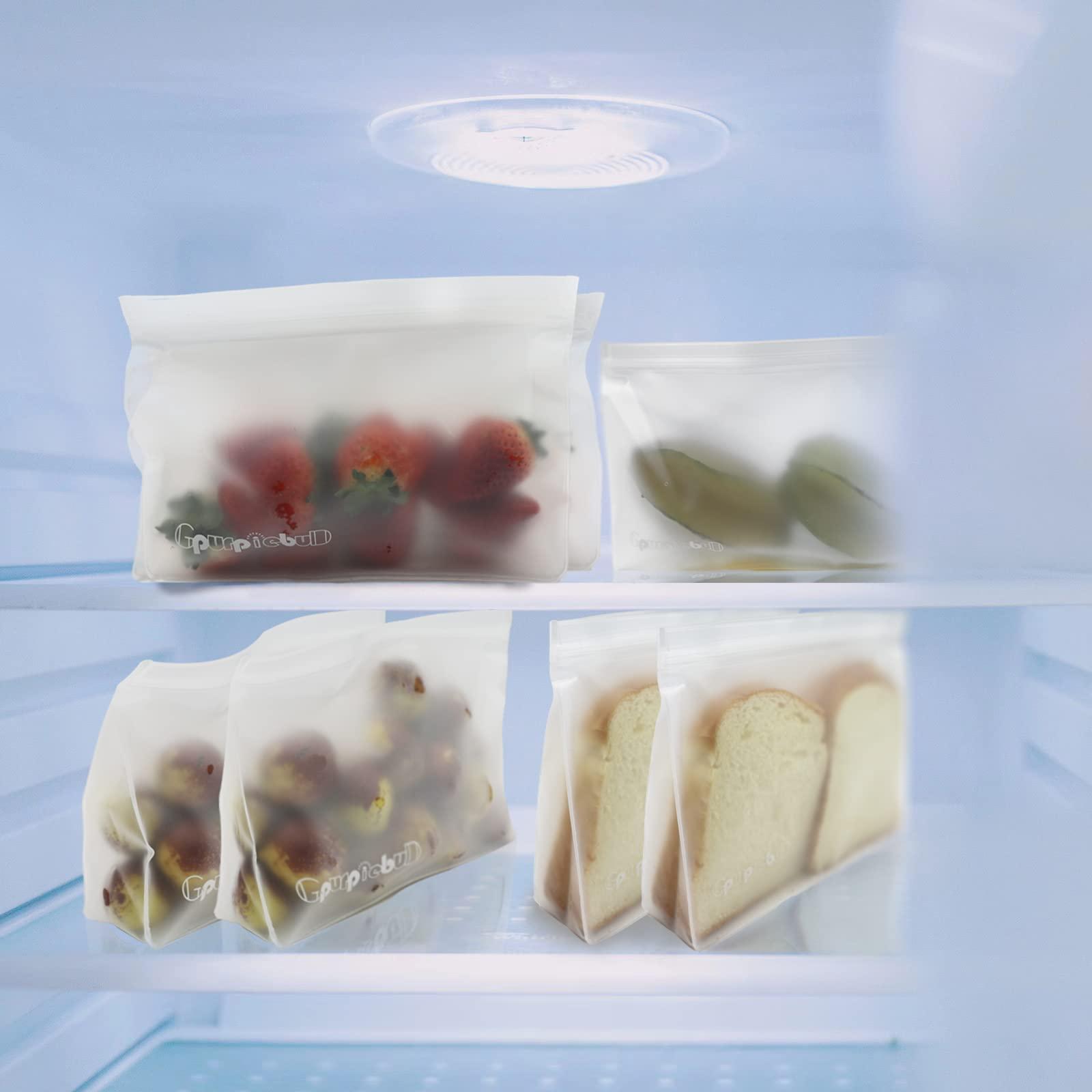 Gpurplebud Gpurplebud Clear Toiletry bags, PEVA Material Leakproof TSA Approved Quart Size Zipper Bags (3, 3 x 9.8in & 3 x 7.9in)