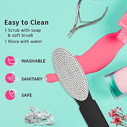 Diamancel Diamancel Luxury Diamond Foot Buffer - #11 Medium Grit Rasp – For Average Calluses, Rough Skin & Regular Maintenance