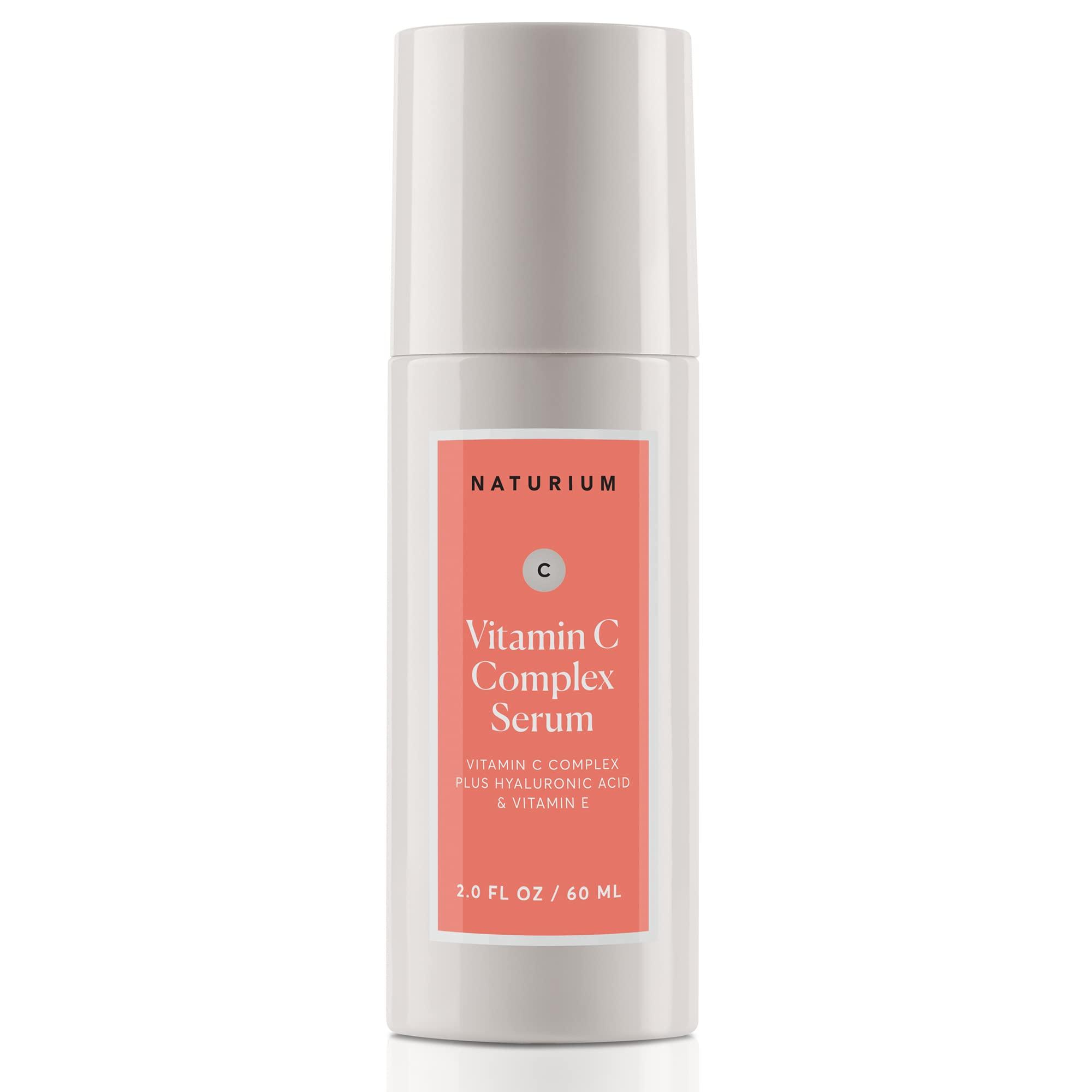 Naturium Naturium Vitamin C Complex Face Serum Jumbo, Anti-Aging Facial Treatment with Hyaluronic Acid & Vitamin E, 2 oz