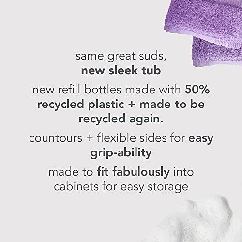 Method Method Premium Gel Hand Soap Refill, Vanilla + Raspberry, Recyclable Bottle, Biodegradable Formula, 34 fl oz (Pack of 4)