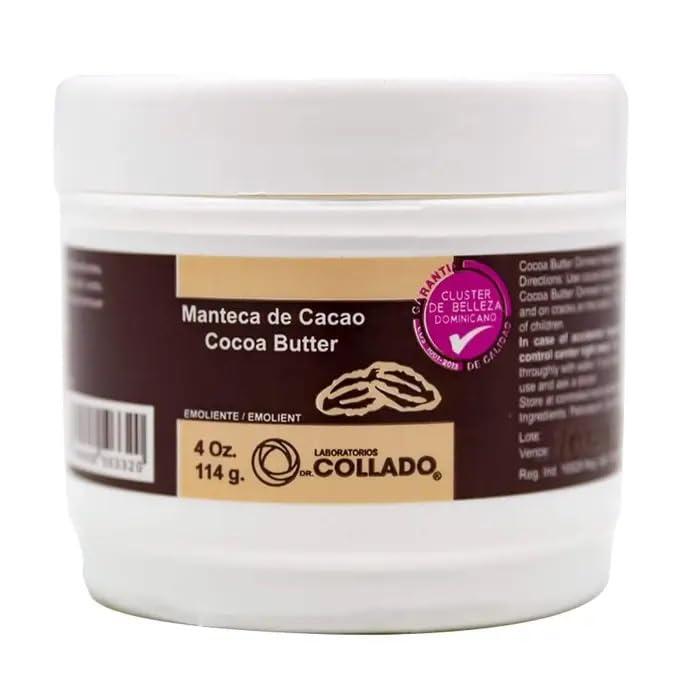 Generic Manteca de Cacao Cocoa Butter Collado Lightens skin spots and relieves minor burns.- 4oz
