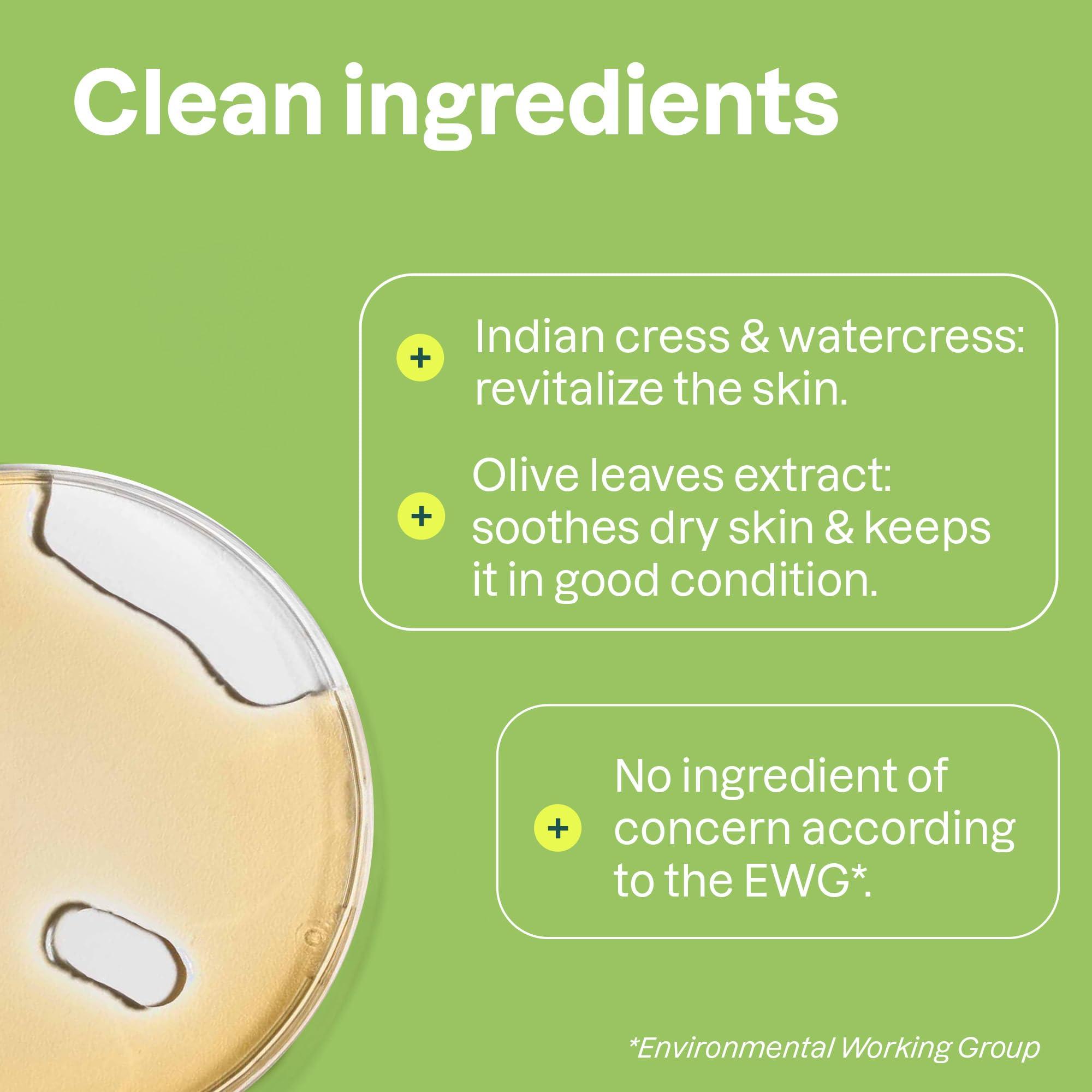 ATTITUDE ATTITUDE Bubble Bath, EWG Verified, Plant and Mineral-Based, Dermatologically Tested, Vegan Body Care Products, Olive Leaves, 16 Fl Oz (Pack of 6)