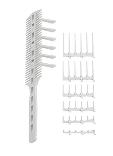 CombPal CombPal Scissor Clipper Over Comb - Barber Home Haircutting Guide Set (Classic Set, Gray)