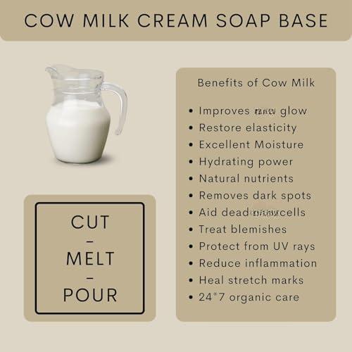 NinthAvenue Basics Soap Base Ingredients (SLES, SLS, Paraben Free) (Cow Milk)