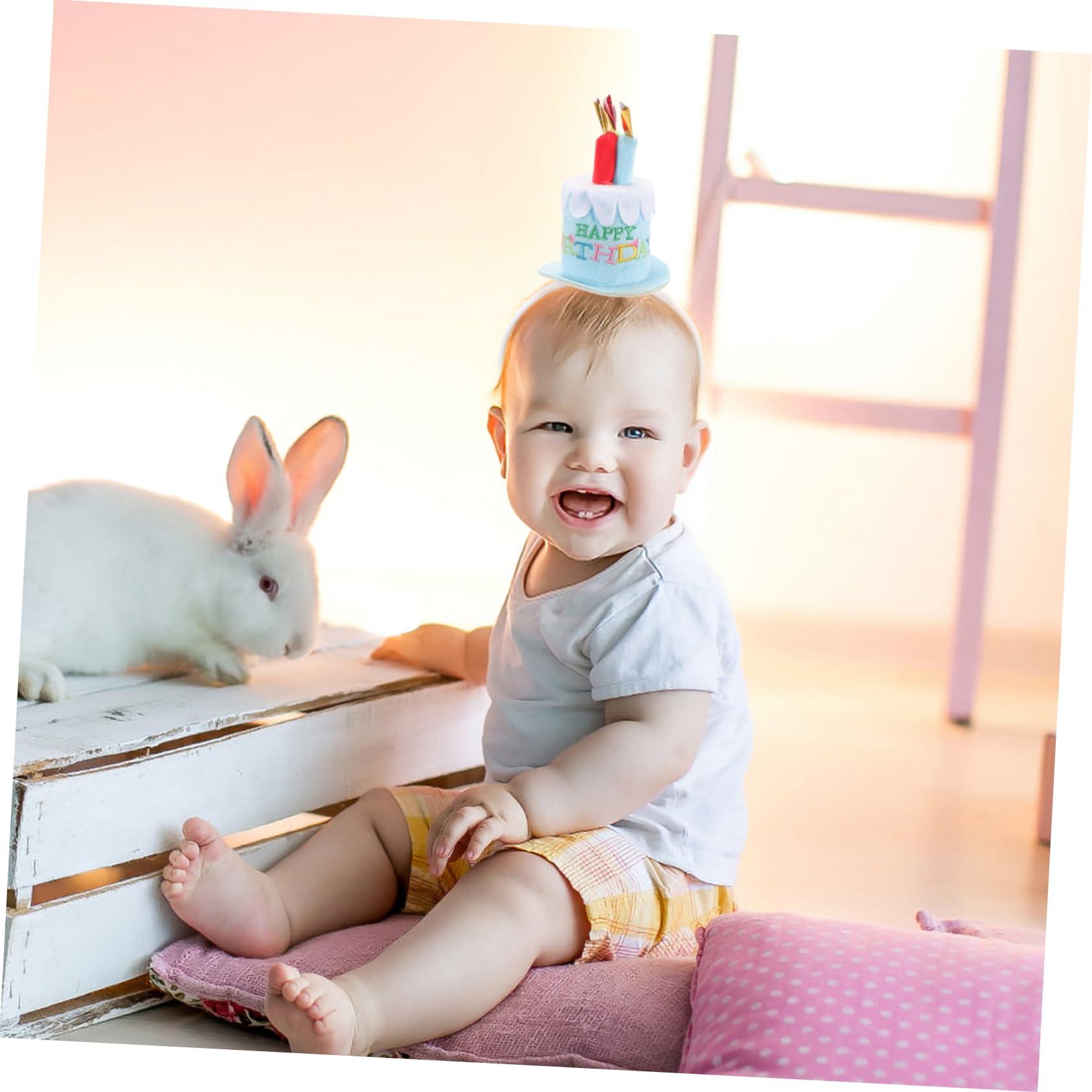 NOLITOY NOLITOY Candle Headband Party Accessory for Boys and Girls 3PCS Boys and Girls Party Hair Hoops Birthday Theme Easy Wear