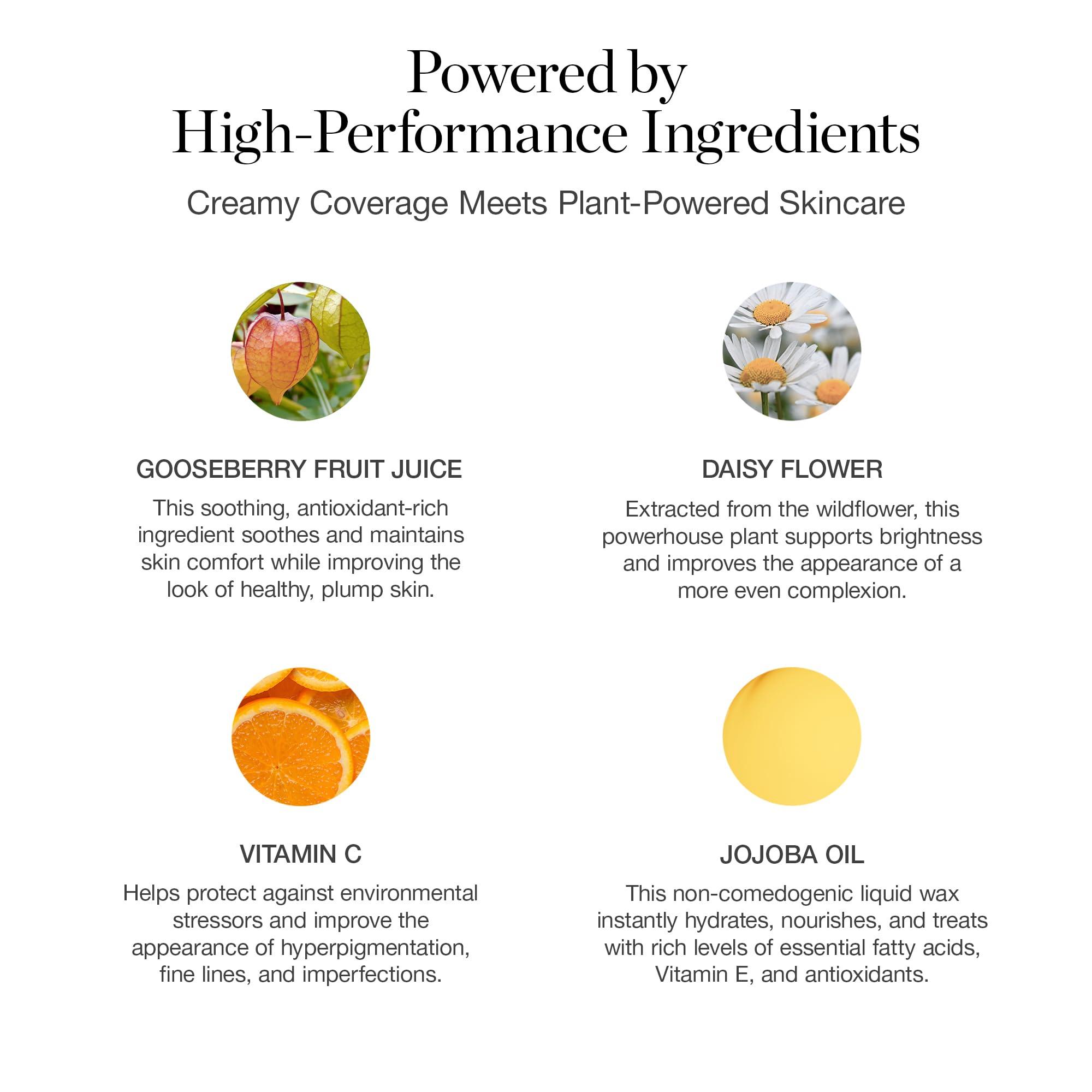 Ogee Ogee Complexion Perfecting Tinted Moisturizer For Face (Cedar 1.20C - Fair, Pink-Beige Undertones) - Lightweight Tinted Serum with Vitamin C & Jojoba Oil - Certified Organic & Made in USA